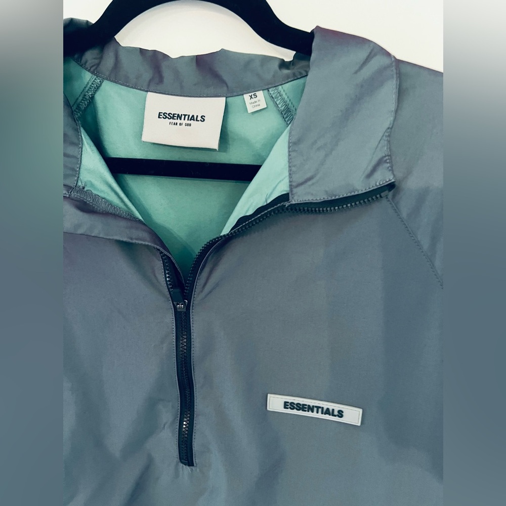 Authentic Essentials Iridescent Half Zip Jacket - Picture 5 of 8
